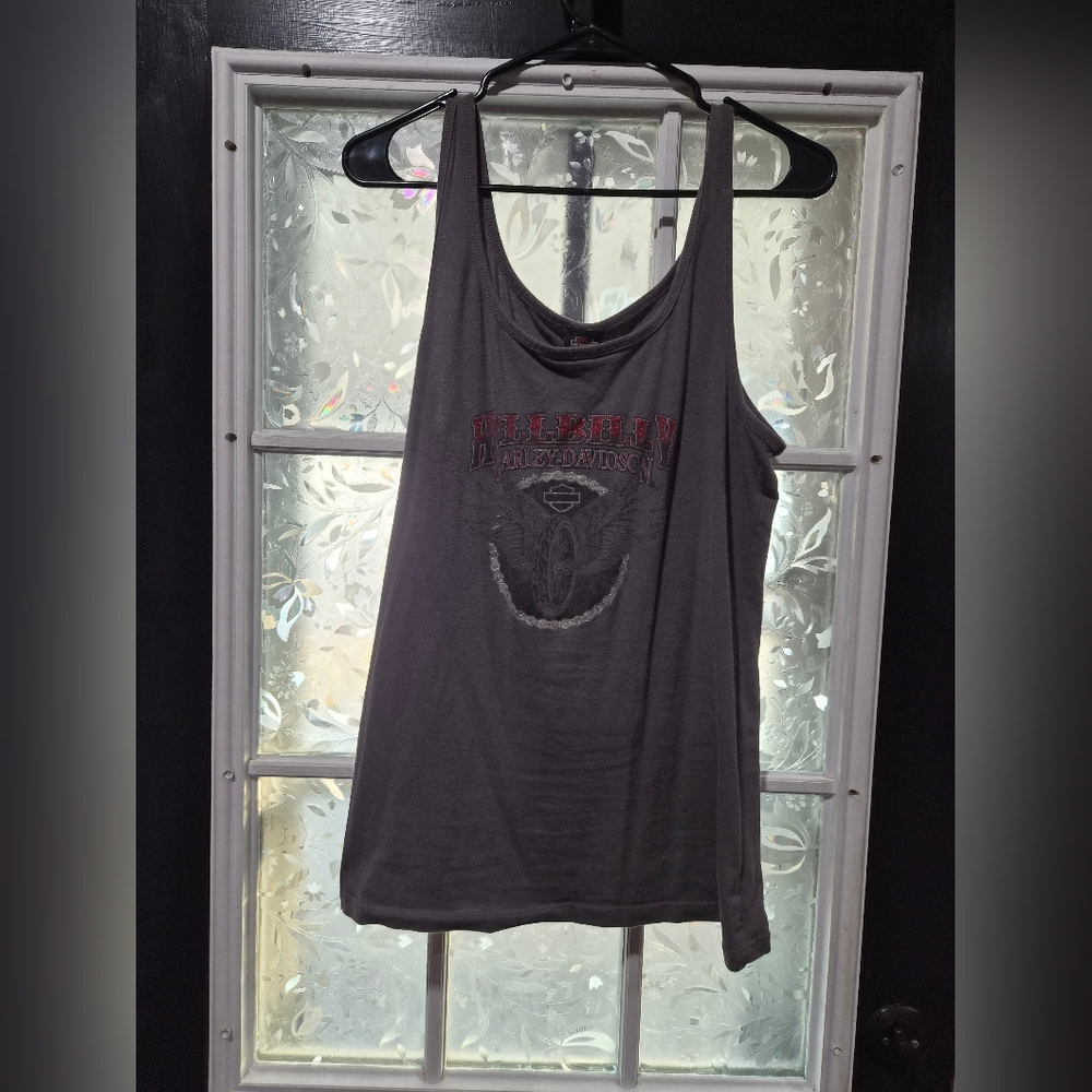 Harley-Davidson Charcoal Women's Tank Top